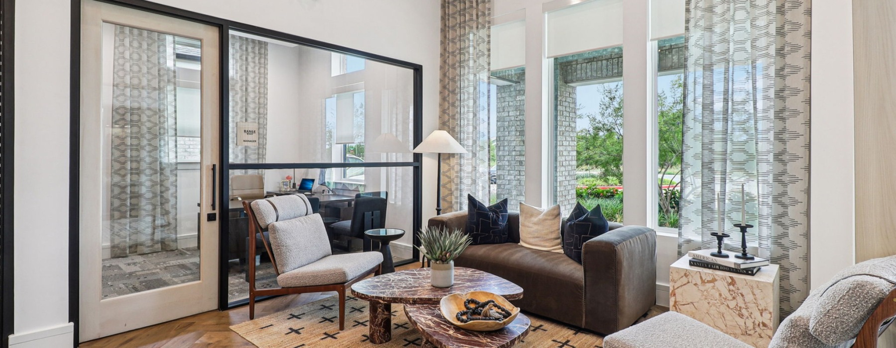Leasing Office Seating Area